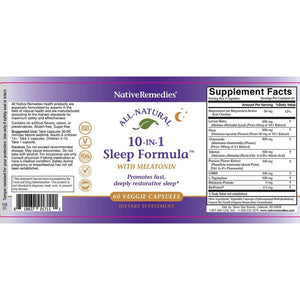 Native Remedies 10-In-1 Sleep Formula