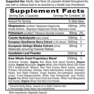 EMERALD LABS Blood Pressure Health - Support Blood Pressure Levels in a Normal Range - 90 Vegetable Capsules