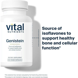 Vital Nutrients Genistein for Bone Health Support* 60 Capsules