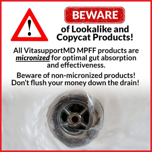 Vein Formula - 60 Capsules Micronized MPFF, Supports Normal Venous Function