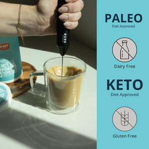 BUBS Naturals MCT Oil Powder - Healthy Coconut Fats + Low Carb - Perfect for Coffee, Protein Shakes & Baked Goods