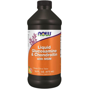 NOW FOODS Liquid Glucosamine & Chondroitin MSM, 16 FZ
