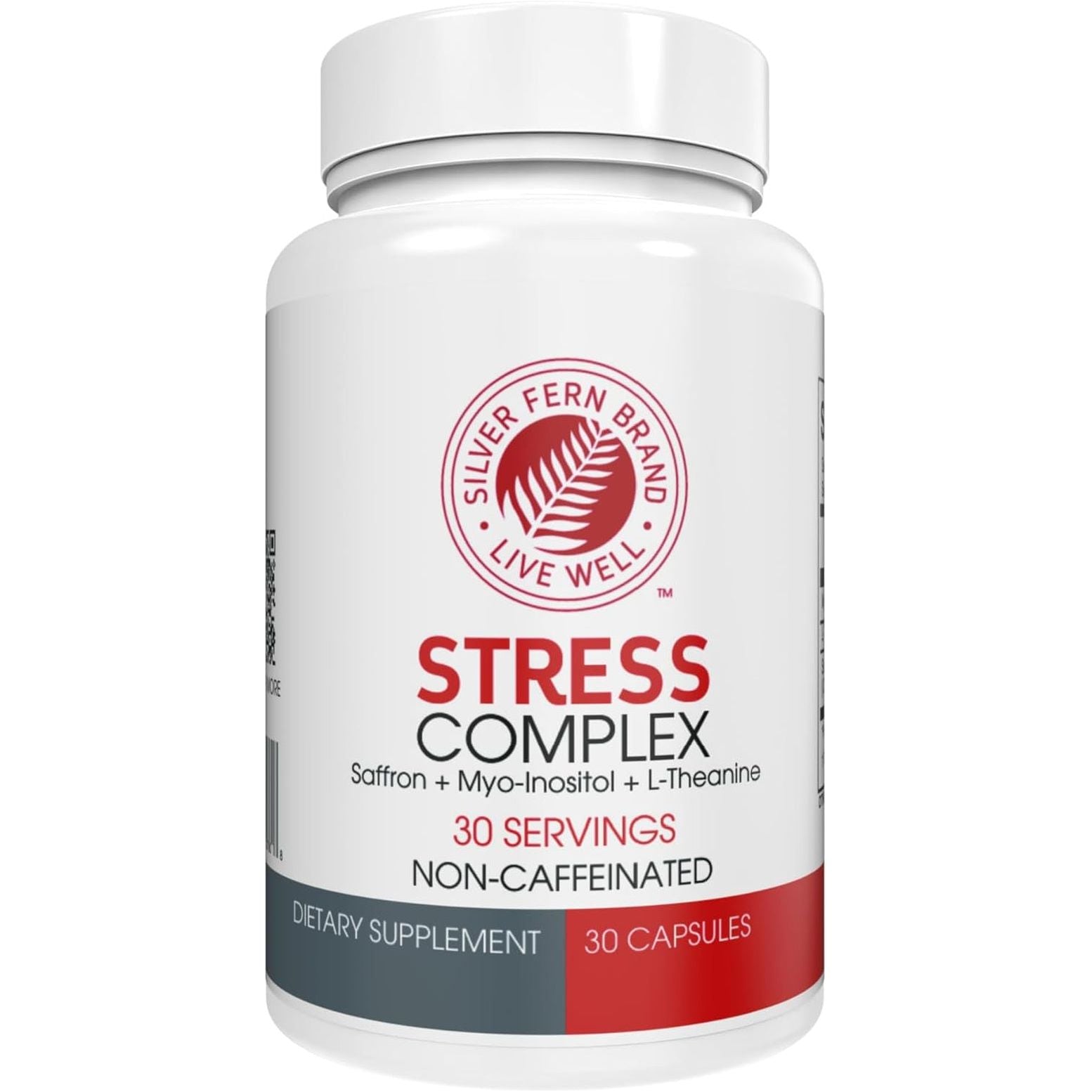 Silver Fern Stress Complex Supplement - Natural Stress Relief Supplement