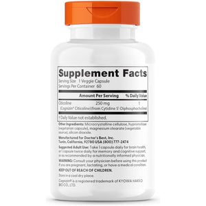 Doctor'S Best Choline W/Cognizin 250Mg - Suppviv