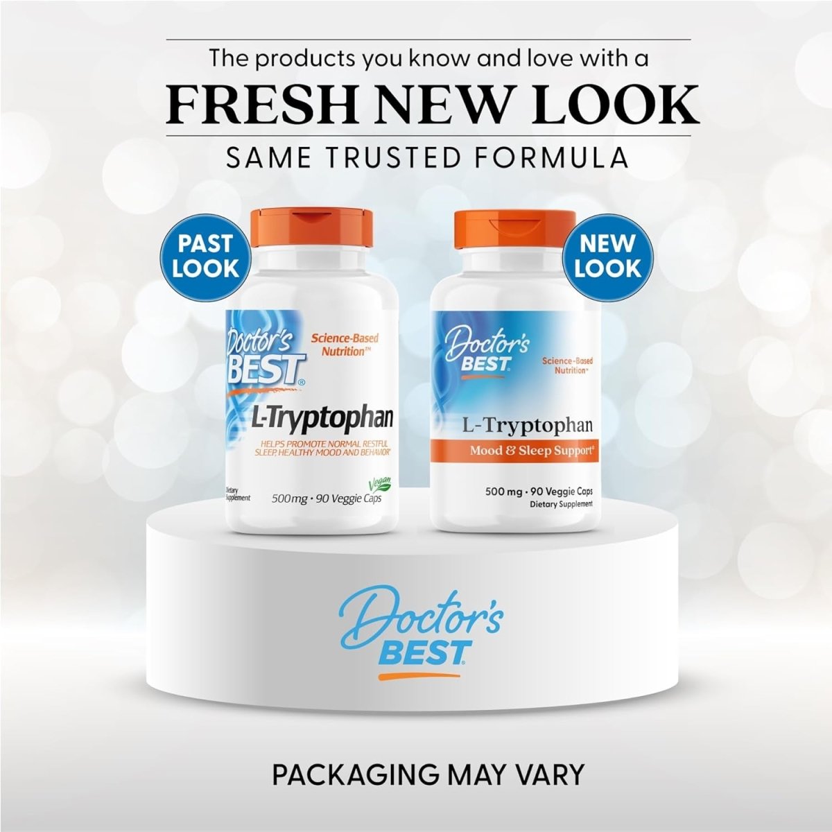 Doctor'S Best L - Tryptophan & Helps Sleep, Healthy Mood & Behavior 90 Count - Suppviv