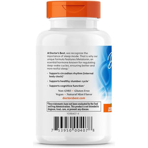 Doctor'S Best Melatonin - Helps Promote Healthy Sleep 120 Tablets - Suppviv