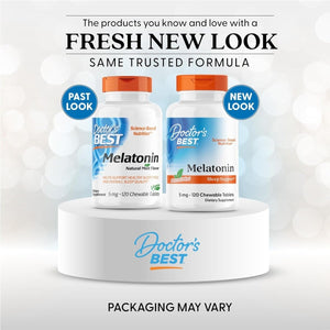 Doctor'S Best Melatonin - Helps Promote Healthy Sleep 120 Tablets - Suppviv