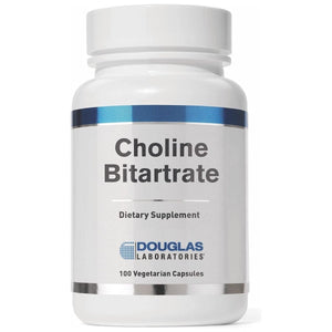 Douglas Laboratories Choline Bitartrate | Nootropic Supplement | 100 Capsules - Suppviv