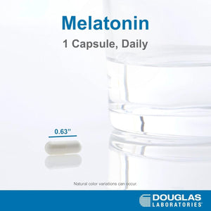 Douglas Laboratories Melatonin 3 Mg | Supports Sleep/Wake Cycles | 60 Capsules - Suppviv