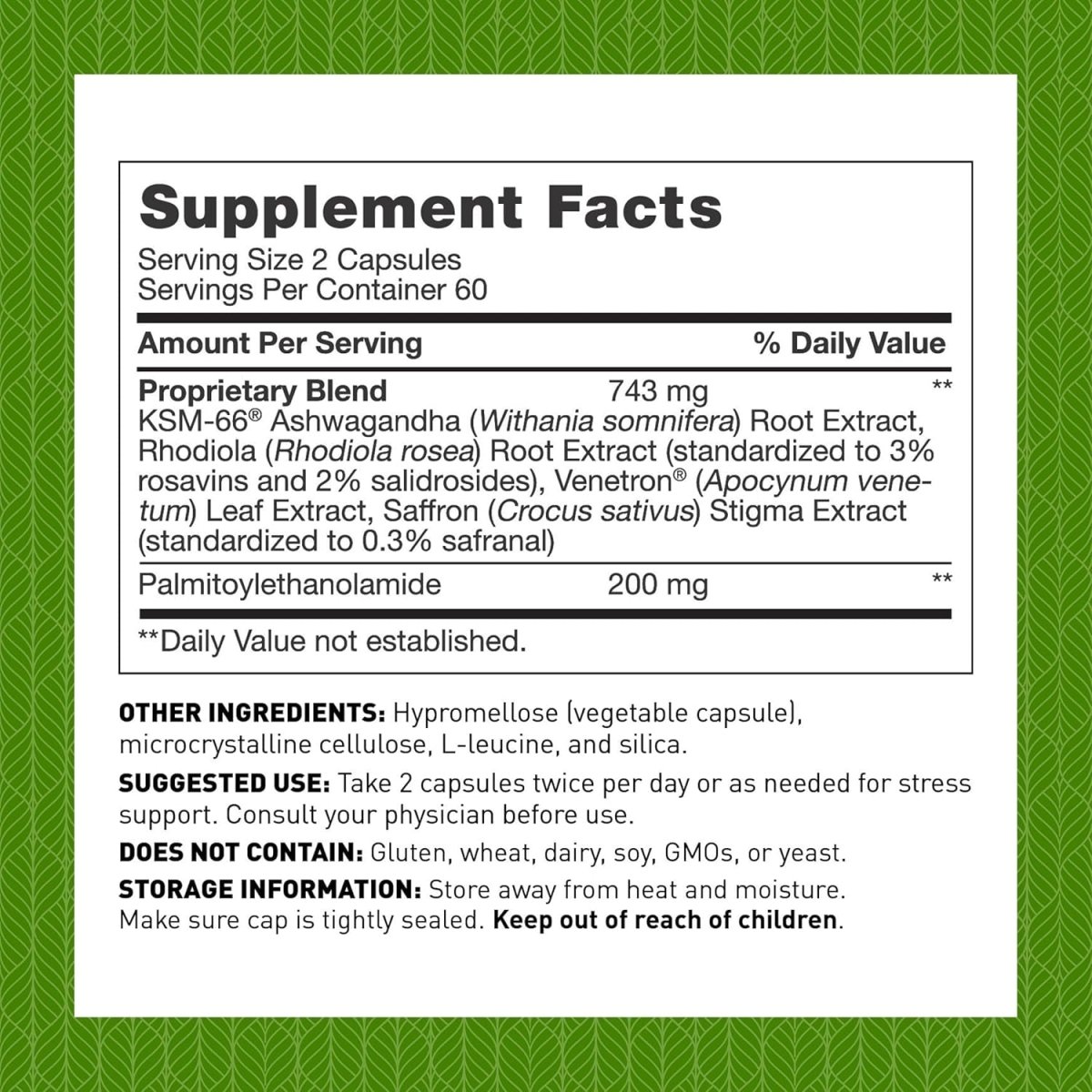 Dr Amy Myers Zenadapt - Adaptogen Supplement 120 Capsules - Suppviv