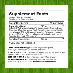 Dr Amy Myers Zenadapt - Adaptogen Supplement 120 Capsules - Suppviv