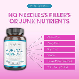 Dr. Brighten Adrenal Support - Dietary Supplement with Ashwagandha to Support Healthy Energy Levels and Stress Response - Suppviv