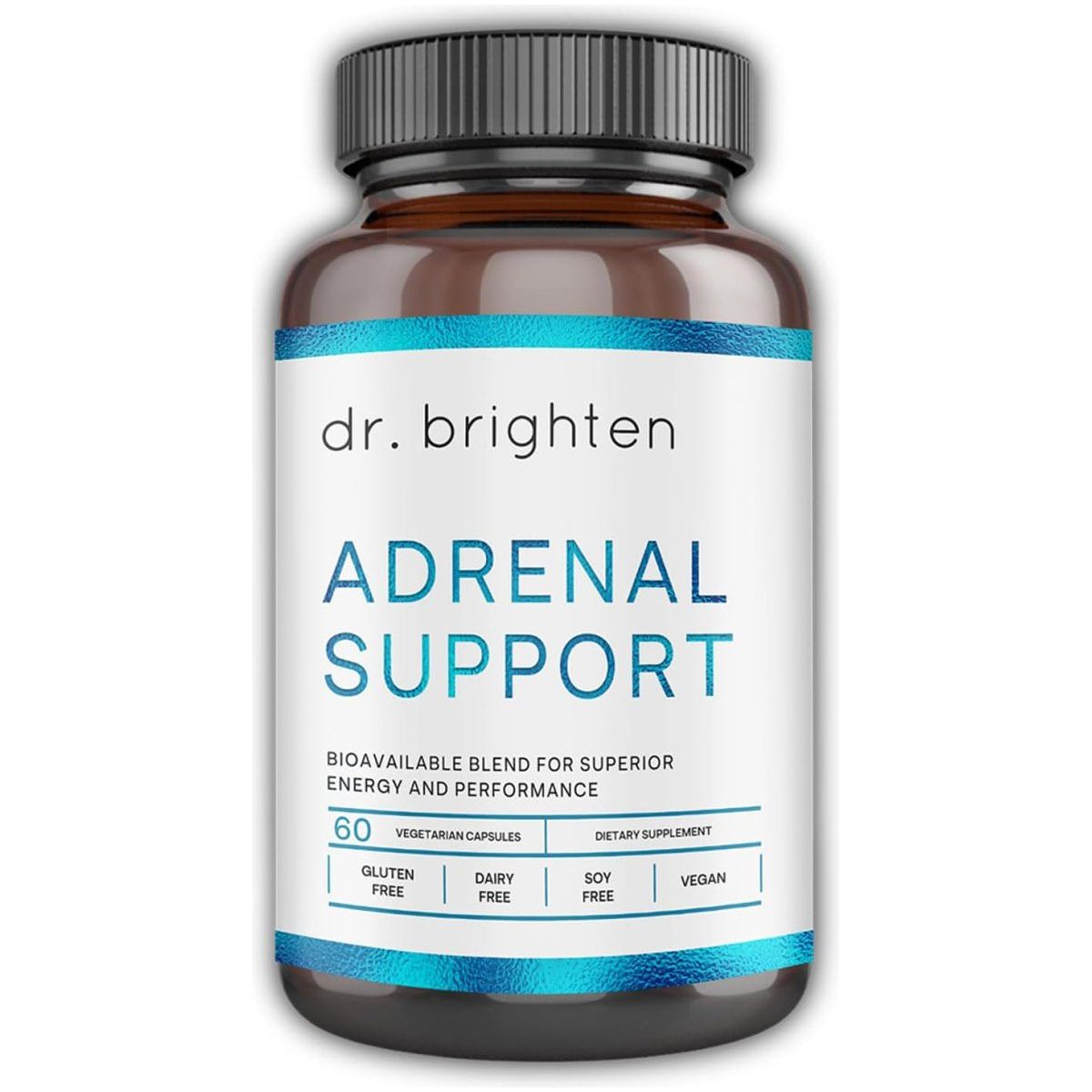 Dr. Brighten Adrenal Support - Dietary Supplement with Ashwagandha to Support Healthy Energy Levels and Stress Response - Suppviv