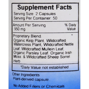 Dr. Christopher'S Original Formulas Thyroid Maintenance 100 Capsules - Suppviv