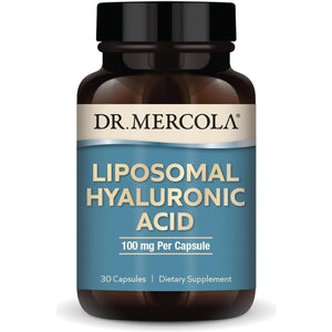Dr. Mercola Liposomal Hyaluronic Acid, 30 Servings,100 Mg, Promotes Skin Appearance, Non - Gmo - Suppviv