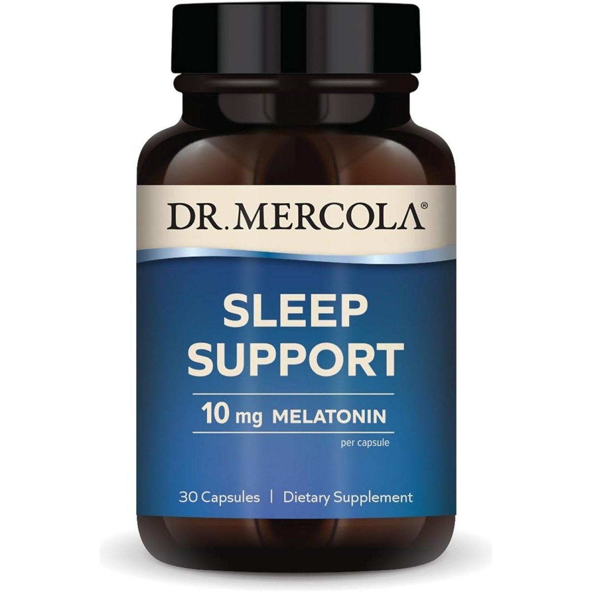 Dr. Mercola Sleep Support with Melatonin 10 Mg (30 Capsules) - Suppviv