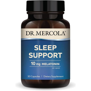 Dr. Mercola Sleep Support with Melatonin 10 Mg (30 Capsules) - Suppviv