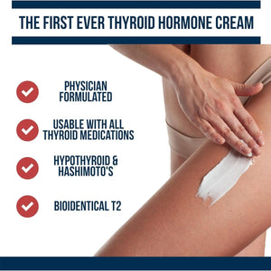 Dr. Westin Childs T2 Cream - T2 Thyroid Support for Women 60 Servings - Suppviv