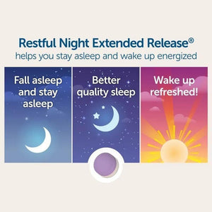Dr. Whitaker Restful Night Extended Release - Sleep Aid 30 Tablets - Suppviv