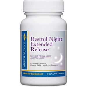 Dr. Whitaker Restful Night Extended Release - Sleep Aid 30 Tablets - Suppviv