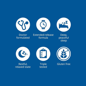 Dr. Whitaker Restful Night Extended Release - Sleep Aid 30 Tablets - Suppviv