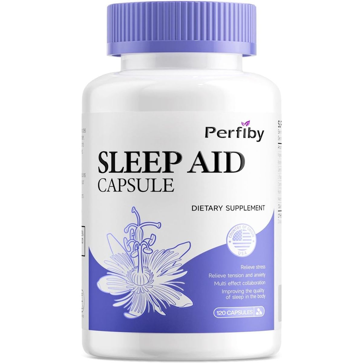 Dual - Action Sleep Aid - 6Mg Melatonin and Elderberry Complex, Magnesium Citrate 120 Capsules - Suppviv