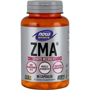 NOW Foods Sports Nutrition, ZMA (Zinc, Magnesium and Vitamin B-6), Sports Recovery, 90 Capsules