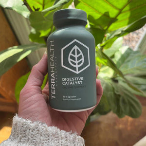 Terra Health Essentials Digestive Catalyst | Reduce IBS | Amylase, Protease & Glucoamylase (60 Capsules)