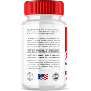 Glucobio Natural Ingredients Glycogen Support (60 Capsules)