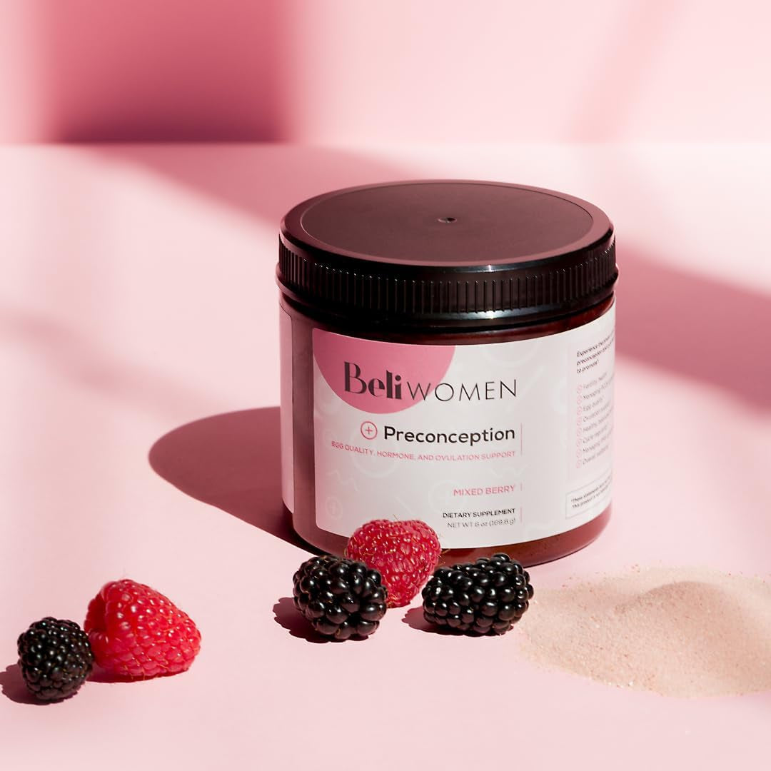 Beli Preconception Supplement for Fertility, Egg Quality, PCOS, Hormones, and Ovulation