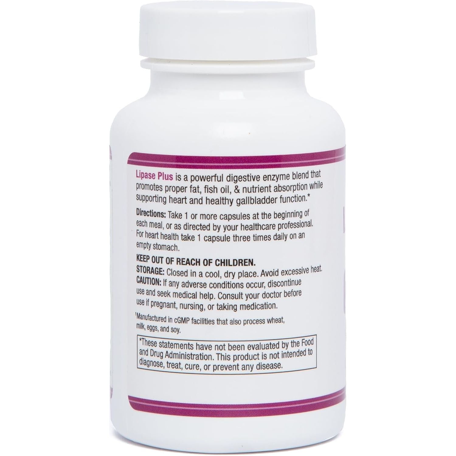 AST Enzymes Lipase-Hp plus - Digestive Enzymes for Fat Digestion – 90 Vegetarian Capsules