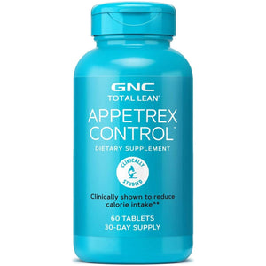 GNC Total Lean Appetrex Control | Clinically Shown to Reduce Calorie Intake | 60 Tablets