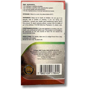 Prostaeros- Prostate Support Supplement - 7 Natural Ingredients - 60 Count