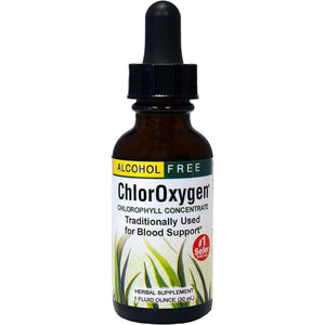 Herbs Etc. Chloroxygen Chlorophyll Concentrate - Aids Healthy Blood Circulation - Natural Vitality Support - 1 Fl Oz (66 Servings)