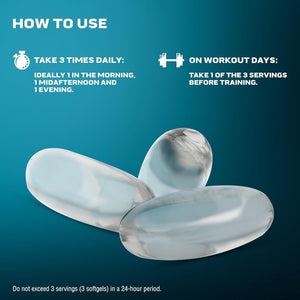 Muscletech HMB Supplements 1000Mg, Clear Muscle (42 Liquid Softgels) - Highest Grade HMB