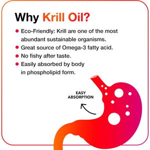 Megared - Omega-3 Krill Oil 350Mg Softgels (130 Count)