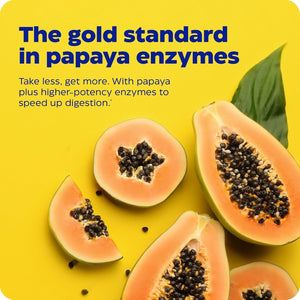 Enzymedica Papaya Gold, Advanced Digestive Enzymes with Natural Organic Papaya & Chlorophyll 60 Chewable Tablets