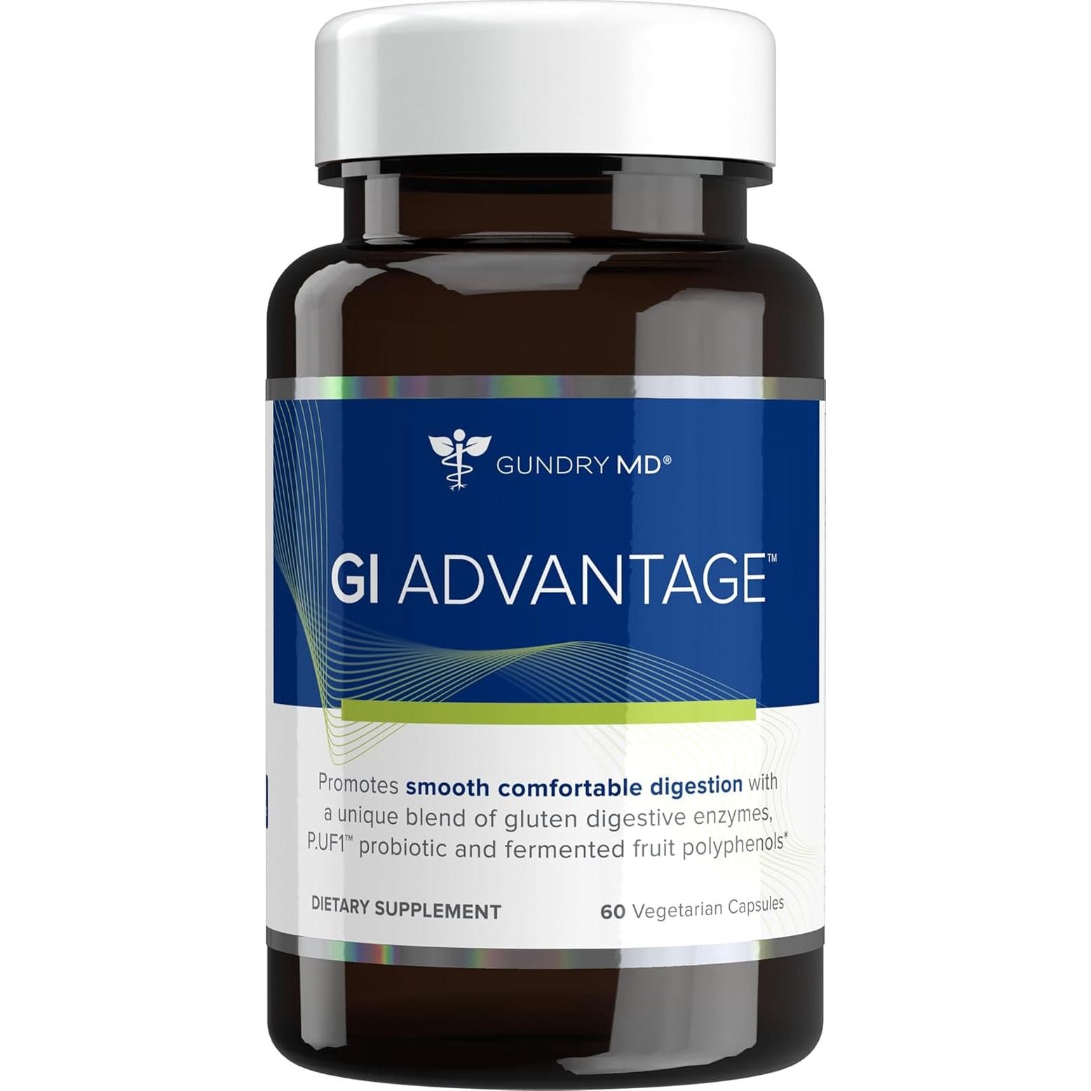Gundry MD GI Advantage Gut Supplement with Probiotics, Digestive Enzymes - (30 Servings)