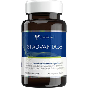 Gundry MD GI Advantage Gut Supplement with Probiotics, Digestive Enzymes - (30 Servings)