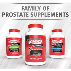 Urinozinc Prostate Classic Formula Health Supplement, 60 Capsules