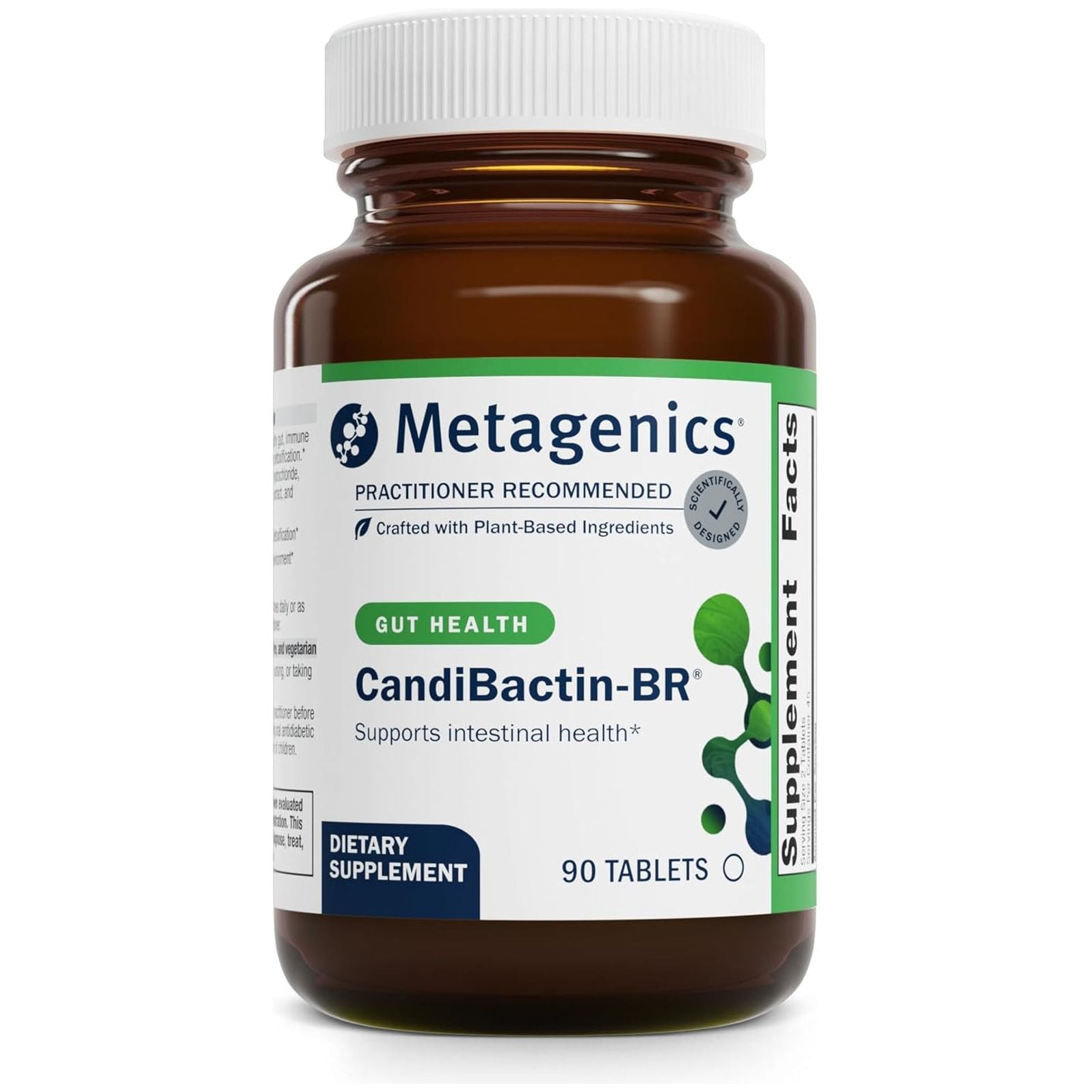 Metagenics Candibactin-Br - Concentrated Berberine for Intestinal Support* -Gut Health Supplements* - 90 Tablets