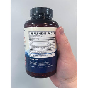 Triple Strength Omega 3 Fish Oil 3600 Mg | EPA & DHA | 2100Mg 120 Count