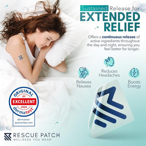Ultimate Party Recovery Kit Supplies: Premium Relief Patches (12 Count)