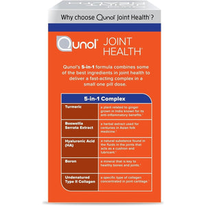 Qunol 5-In-1 Support Healthy Inflammation Response & Discomfort Caused by Overuse of Joints,Fast Acting 60 Count