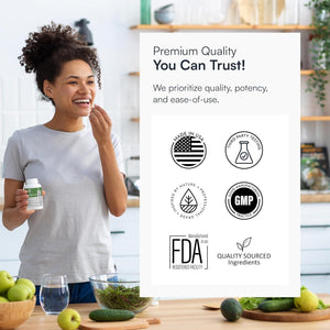 FIQ - Histamine IQ - Diamine Oxidase Supplement - Histamine & Immune Support - 60 Capsules