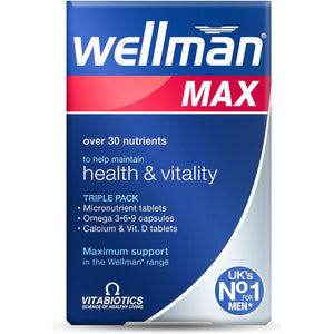 Wellman Max Capsules - Pack of 84