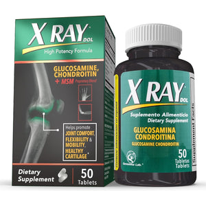 X Ray High Potency Joint Health Supplement, Supports Healthy Joints, Bones & Cartilage - 50 Count