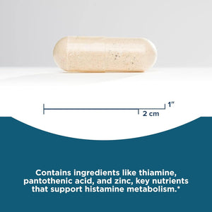 Seeking Health Histamine Nutrients, DAO Enzyme Supplement for Histamine Food Intolerance, Supports GI and Digestive Health (60 Capsules)*