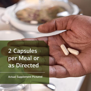 Standard Process Lact-Enz - Whole Food Immune Support, Digestion and Digestive Health 90 Capsules