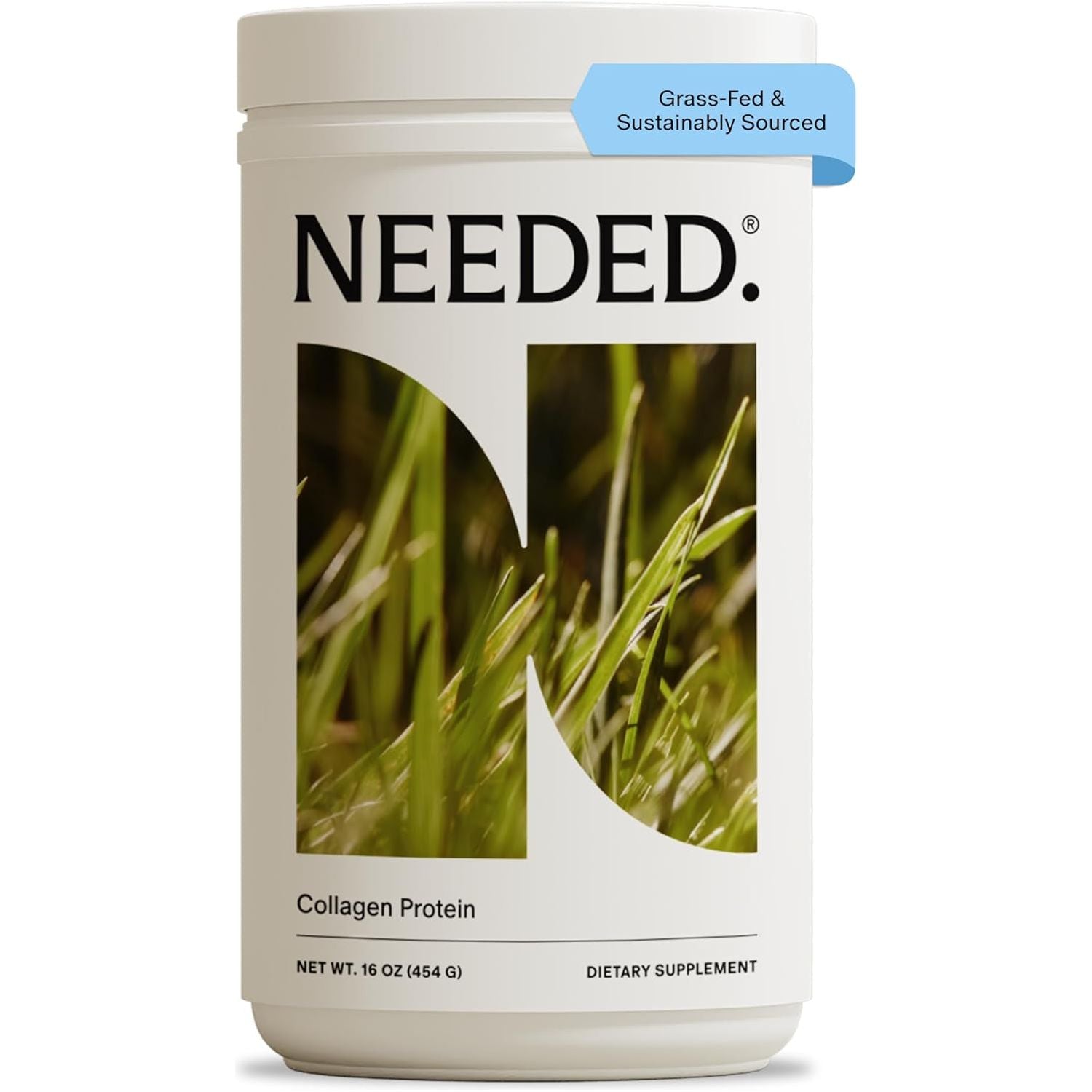 Needed. Expertly-Formulated Prenatal Hydrolyzed Collagen Protein Powder for Pregnancy, Breastfeeding, & Postpartum 1Lb